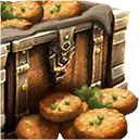 Crate of Salted Fish Cakes