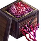 Crate of Raw Coral