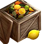 Crate of New Aelan Citrus