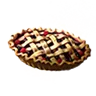 Apple Berry Crunch Pie