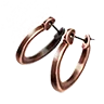 Copper Hoop Earring