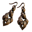 Iron Hoop Earring