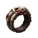 Bloodied Bone Ring