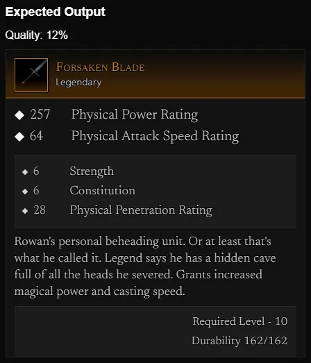 Crafting Calculator Ashes Forge Ashes Of Creation